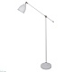 торшер arte lamp braccio a2054pn-1wh