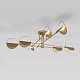 потолочная люстра eurosvet grazia 70148/8 золото smart a062039