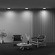 потолочный светильник maytoni technical ceiling zon c032cl-24w4k-rd-mg