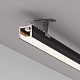 профиль arlight sl-slim-h13m-3000 black (by) (алюминий) 064821