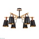 люстра на штанге arte lamp thomas a7032pl-6bk