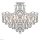 потолочная люстра am group monica pl6 silver