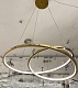 подвесной светодиодный светильник newport 15000 15202/s champagne gold м0068690