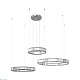 подвесной светодиодный светильник loft it crystal ring 10135/3 chrome