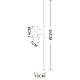настенный светильник arte lamp lines a2029ap-1bk