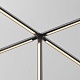 пятиконечный коннектор без ввода питания maytoni shelf ca020l5c-b