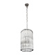 подвесная люстра ilamp manhattan md0266-6 silver