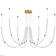 подвесная люстра odeon light monella 6639/70l