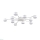 потолочная люстра lumion comfi torina 8343/10c