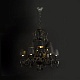 подвесная люстра loft it zenith 10210/12 black