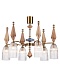 подвесная люстра odeon light modern terra 5414/6