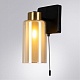 бра arte lamp leo a7027ap-1bk