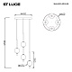подвесная светодиодная люстра st luce peek sl6120.403.04