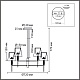 люстра на штанге lumion classi karmen 8279/6
