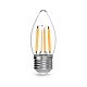 лампа светодиодная gauss filament e27 7w 2700k 103802107