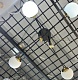 потолочная люстра crystal lux fidel pl4 black