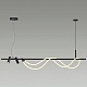 подвесной светодиодный светильник odeon light corda hightech 4391/40l
