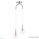 подвесной светильник crystal lux luxury sp2 chrome