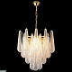 подвесная люстра crystal lux fontain sp8 gold