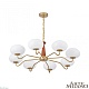 подвесная люстра arte milano napoli 310166/d900/8 bs/wd