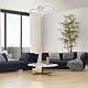 потолочная люстра escada venus 10297/3led bl