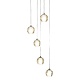 подвесная люстра loft it rain 10112/5
