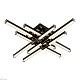 потолочный светильник modelight mdl.9376.700cl bk