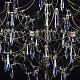 подвесная светодиодная люстра loft it mira 10259/800 gold asfour