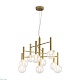 подвесная люстра freya luce fr5584cl-l45g