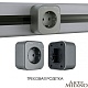 трековая розетка arte milano am-track-sockets 380022ts/es grey