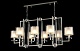 подвесная люстра crystal lux nicolas nicolas sp8 l1000 nickel/white