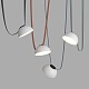 трековый однофазный светильник denkirs belty flow dk5660-wh+bk