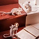 настольная лампа mouse lamp lyie down usb seletti