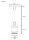 подвесной светильник arte lamp electra a7002sp-1bc
