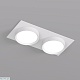 встраиваемый светильник denkirs flat dk2092-wh
