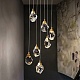подвесной светильник delight collection crystal rock md-020b-7 gold