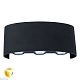уличный настенный светильник arte lamp bosto a3722al-6bk