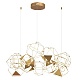 подвесная люстра odeon light trellis 5086/56l