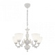 подвесная люстра arte milano 343837/5 wt+sl