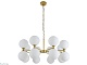 подвесная люстра newport ingrid 3840/80 с brass м0070680