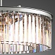 подвесная люстра delight collection 1920s odeon kr0387p-10b chrome/clear