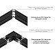 шинопровод магнитный под натяжной потолок hesby lighting eldeko hsbl_0185
