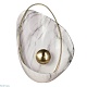 настенный светодиодный светильник loft it clam 10043 white