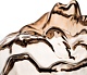 подвесной светильник sp mountain amber/gold