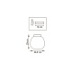 потолочный светильник lightstar grazia 608616