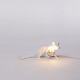 настольная лампа mouse lamp lyie down usb seletti