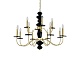 подвесная люстра newport vanessa 3878+4/с brass м0070883