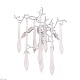 настенный светильник crystal lux reina ap3 silver patina