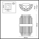 настенный светильник odeon light ida 4639/2w