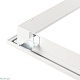 рамка для встраиваемой установки панелей arlight bx6012 white 023533